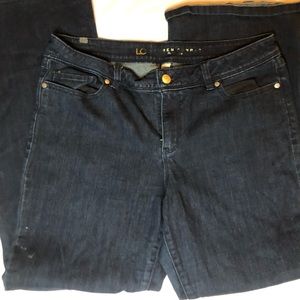 LC Lauren Conrad Jeans Mid/Reg Rise Flare Leg - Size 16